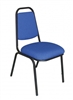 Square Back Banqueting Chair - Fabric