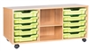Premium 5 Tray & Shelf Storage Units