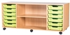 Premium 6 Tray & Shelf Storage Units