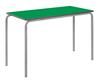 Crushed Bent Rectangular Stacking Classroom Tables PU Edge