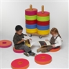 Donut Seat Trolley With 24 Donut Cushions