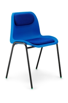 Hille Affinity Plastic Chair With Seat & Back Pad thumbnail