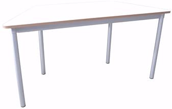 Enviro Early Years Trapezoidal Table - White thumbnail