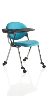 Prima 4 Leg Chair Shown With Tablet & Castors thumbnail