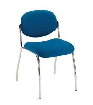 Gloucester Chair Shown With Optional Bright Epoxy Chrome Frame thumbnail