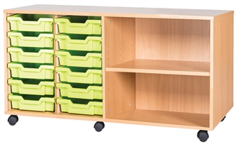 6 High 12 Tray Quad Side Shelf thumbnail