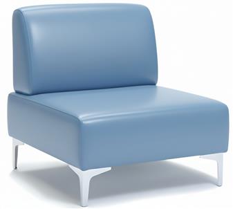 Metro Single Chair With Back thumbnail