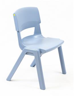 Postura Plus One-Piece Chair - Powder Blue thumbnail