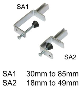 SA2 & SA1 G-Clamps To Fit Different Desktop Thicknesses (SA2 Are Most Commonly Used & Will Fit Most Desks) thumbnail
