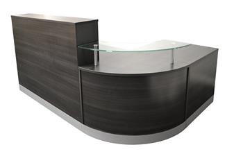 Reception Counter Desk - Anthracite thumbnail