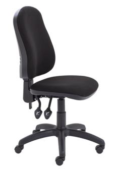 Oxford Operator Chair + Adjustable Arms - Blue thumbnail