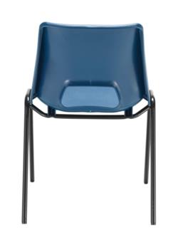 Next Day Delivery Stacking Plastic Chair - Blue thumbnail