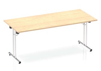 IMP Rectangular Folding Table - 1800w x 800d - Maple thumbnail