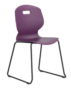 Arc Skid Base Chair - Grape thumbnail