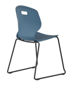 Arc Skid Base Chair - Steel Blue thumbnail