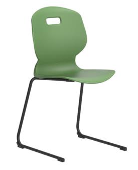 Arc Reverse Cantilever Chair - Forest thumbnail