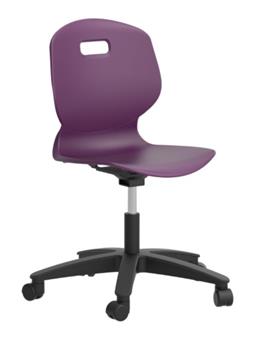 Arc Swivel Chair - Grape thumbnail