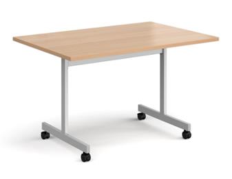 Strata Fliptop Table - Rectangular 1200mm - Beech thumbnail