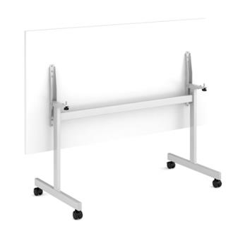 Strata Fliptop Table - Rectangular 1400mm - White thumbnail