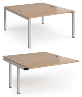 Worx Computer Bench Desks - 1 x Starter Double & 1 x Add-On Double thumbnail