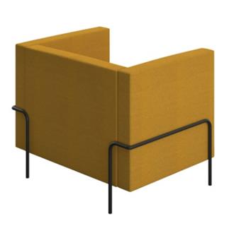 Cabine Low Armchair - Back View thumbnail