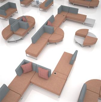 Alve Modular Soft Seating - Possible Configurations thumbnail