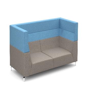 Albany High Back 2 Seater - Dual Fabric thumbnail