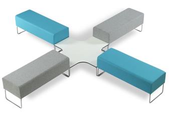 Gaston Modular Bench Seating - Fabric thumbnail