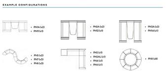 PN10 Upholstered Panel, PN11 Panel + 2-Person Table, PN12 Panel + 4-Person Table thumbnail