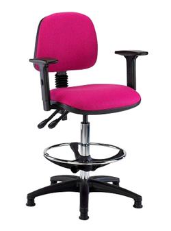 Classic Draughtsman Chair Adjustable Arms thumbnail