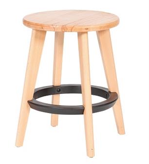 Gem Wooden Stool - Dining Table Height thumbnail