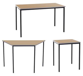 Fully Welded Classroom Tables Cast PU Edge thumbnail