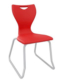 EN Skid Base Chair - Poppy Red thumbnail
