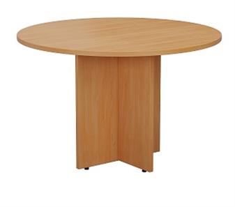 Round Meeting Table Beech thumbnail