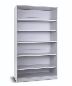 Premium Grey Static Bookcase 1800mm High thumbnail