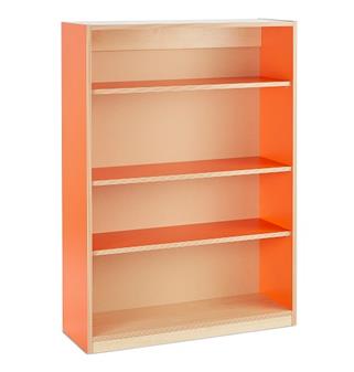 Bubblegum Tangerine 1268mm High 2 Adjustable Shelves + 1 Fixed Centre Shelf thumbnail