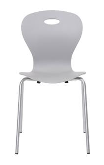 Lotus 4 Leg Chair - Signal Grey thumbnail