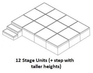 Sienna 12-Unit School Stage Set thumbnail