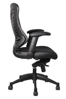 Spine Mesh Operator Chair - Side View thumbnail