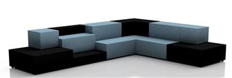 Blockley Modular Seating Range - Fabric Two Tone thumbnail