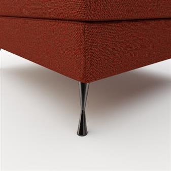 Black Brushed Steel Leg thumbnail