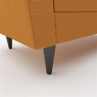 Black Metal Tapered Leg thumbnail