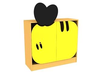 NWHB001 Bookcase Bee With Feature Door thumbnail
