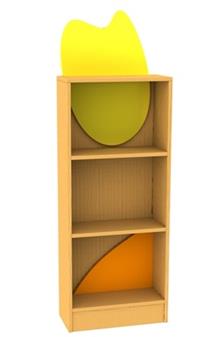 NWHB004 Bookcase With Inner Feature Panel thumbnail
