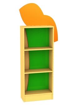 NWTF001 Tall bookcase With Tree Feature Panel thumbnail