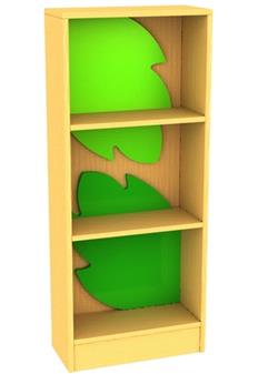 NWTF003 Tall Bookcase With Leaf Inner Feature Panel thumbnail