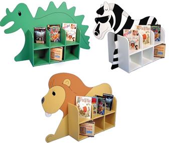 Animal Themed Double Sided Book Storage thumbnail