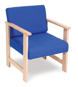 Heavy Duty Easy Chair - With Arms thumbnail