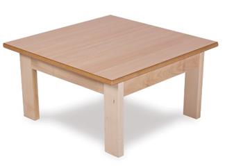 Wooden Beech Square Table thumbnail