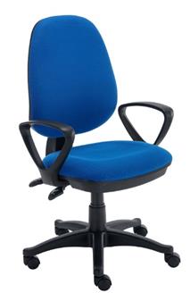CK-X Operator Chair With Fixed Arms - Blue thumbnail